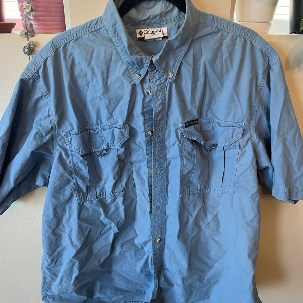 Men’s Columbia fishing core shirt
